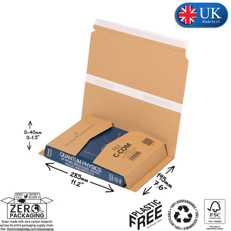 C-COM Book Wraps Book Packaging | Lil Packaging