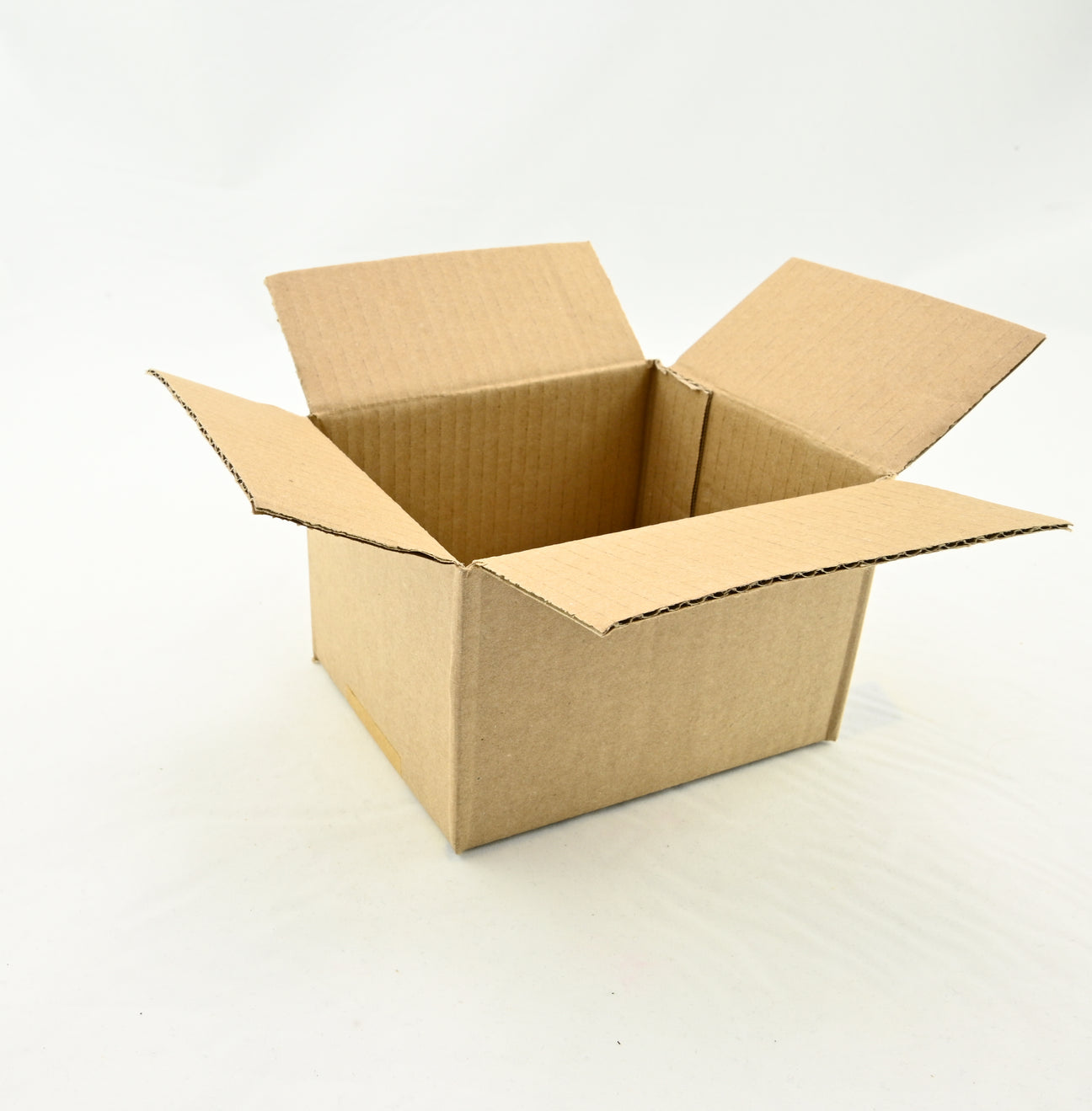 Cardboard Boxes available in all shapes and sizes. Image shows an open cardboard box